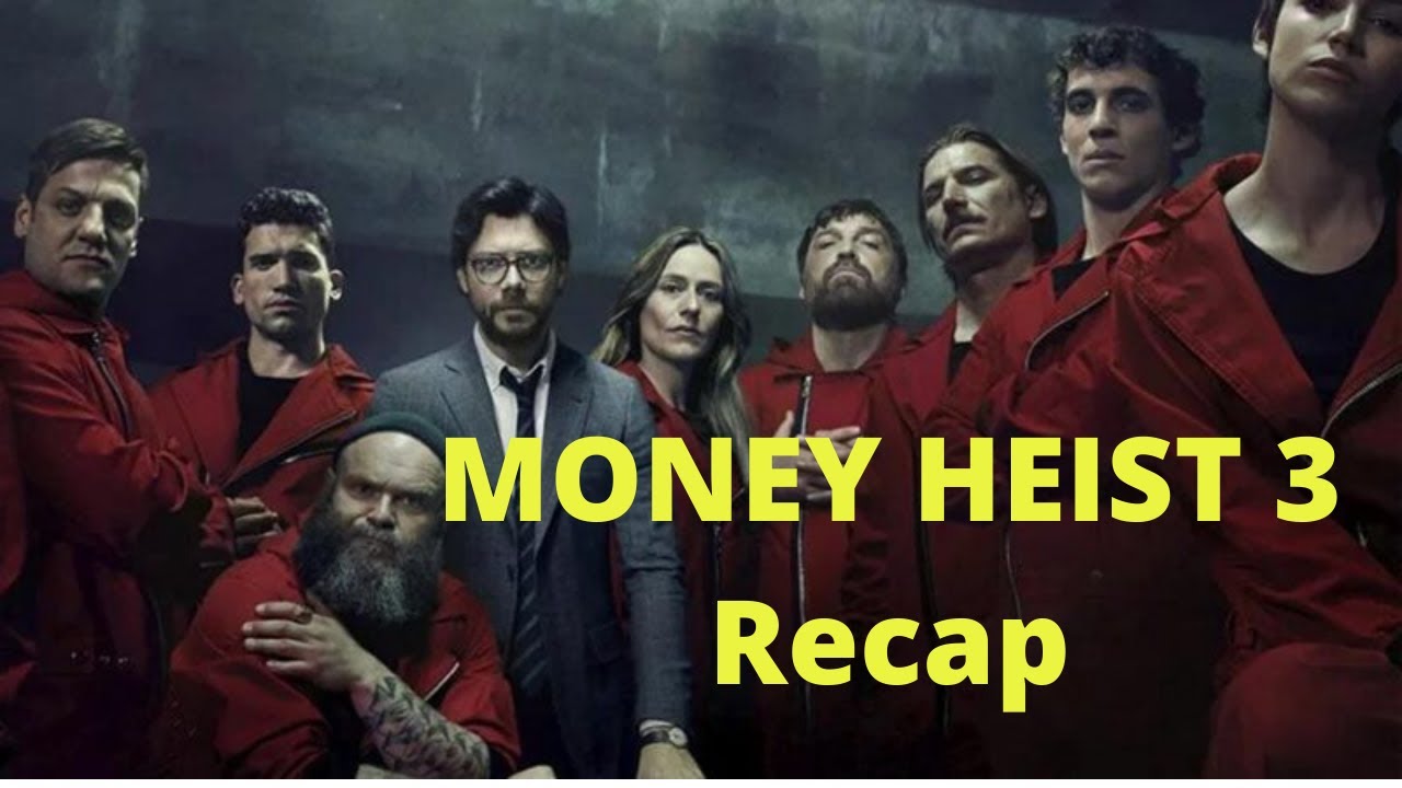 money heist season 2 recap